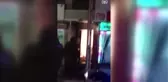 Gaziosmanpaşa'da yangın (3) - İtfaiyenin camdan tahliye etmesi
