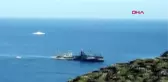 Ayvacık açıklarında gırgır teknesi karaya oturdu