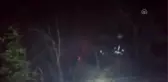 2 dönüm ormanlık alan yandı