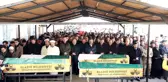 Depremde hayatını kaybeden 5 kişilik aile son yolculuğuna uğurlandı! 2 kardeş aynı tabuta konuldu