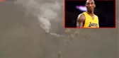 Son dakika: Kobe Bryant'ın hayatını kaybettiği helikopter kazasından ilk görüntüler!