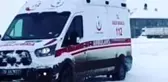 Ambulansla karlı zeminde drift! İl Sağlık Müdürlüğü soruşturma başlattı