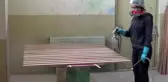 Resim öğrencilerinin şövalelerini bursalı öğrenciler üretiyor