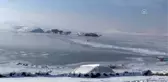 Ahlat'taki Nazik Gölü dondu