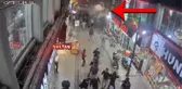 Elazığ'daki depremin yarattığı panik, MOBESE kameralarına yansıdı
