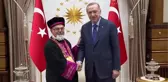 Cumhurbaşkanı Erdoğan, Türkiye Musevileri Hahambaşı Haleva'yı kabul etti