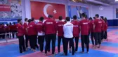 Genç karateciler Avrupa Şampiyonası'na hazırlanıyor