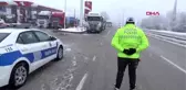 Tokat'ta kar yağışı ulaşımı aksattı