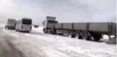 Ağrı-Van kara yolu geçici süreyle ağır tonajlı araçların geçişine kapatıldı