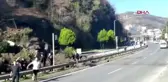 Ordu samsun-ordu karayolunda heyelan