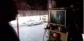 Kırsal mahalleye inen domuz sürüsü iş yerleri ve evlere girdi (2)