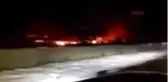 Artvin kalorifer kazanı patladı, alevlerden aracını kurtarmak isteyen kadın yaralandı