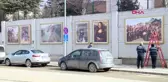 Eskişehir'de istinat duvarları dünyaca ünlü tablolarla süslendi