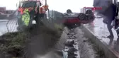 Muğla refüje çarpan otomobilde 1 ölü, 1 yaralı