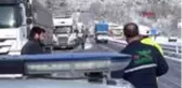 Tokat'ta buzlanma ulaşımı aksattı