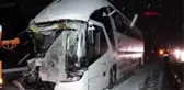 Samsun yolcu otobüsü çekiciye çarptı 1 ölü, 1 yaralı
