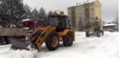 Kastamonu'da toplanan karlardan 4 metre yüksekliğinde tepe oluştu