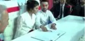 İstanbul ümraniye'de 14 şubat'ta 14 çift nikah sevinci yaşadı