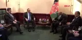 Çavuşoğlu, afganistan cumhurbaşkanı gani ile görüştü