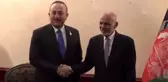 Dışişleri Bakanı Çavuşoğlu, Afganistan Cumhurbaşkanı Eşref Gani tarafından kabul edildi - MÜNİH