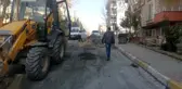 Çalışma sırasında doğal gaz borusu patladı, büyük tehlike atlatıldı