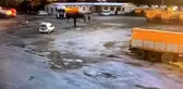 Kızgın şoför tırı mesai arkadaşlarının üzerine sürdü
