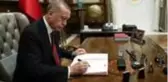 Erdoğan'ın imzasıyla üç bakanlığa yeni atamalar yapıldı