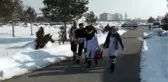 Yolu çığdan kapanan Bahçesaray'daki 5 hastanın imdadına jandarma yetişti