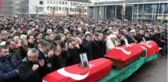 Öldürülen Türk vatandaşları için cenaze töreni düzenlendi