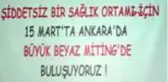 Antalya sağlık çalışanları 15 mart'ta ankara'da
