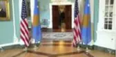 ABD Dışişleri Bakanı Mike Pompeo Kosova Cumhurbaşkanı Haşim Taçi görüşmesi