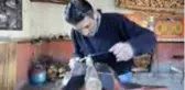 25 yıldır el emeğiyle baston üretiyor