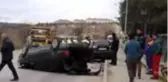 Edirne'de iki otomobilin çarpıştığı kazada 4 kişi yaralandı