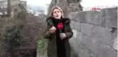 Trabzon kalesi'nin surlarında yapılaşma