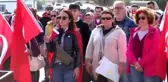 Muğla fethiye'de idlip şehitleri için yürüyüş ve konvoy düzenlendi