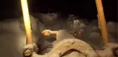 Tipide mahsur kalan araç kurtarıldı