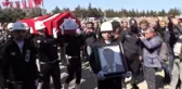 Ağrı'da şehit olan gümrük personeli Mustafa Türk son yolculuğuna uğurlandı