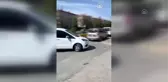 Alt geçidi kapatıp drift yapan sürücüler yakalandı