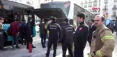 Beyoğlu'nda özel halk otobüsünde yangın paniği