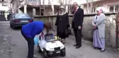 Engelli çocuğun akülü araba hayalini belediye gerçekleştirdi