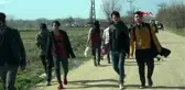 EDİRNE-Göçmenlerin motosiklet ve at arabalarıyla market alışverişi