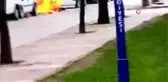 Kontağı açtı, otomobil alev topuna döndü