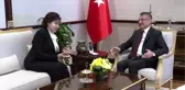 Danıştay Başkanı Güngör'den Cumhurbaşkanı Yardımcısı Oktay'a veda ziyareti