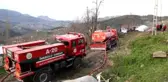 Ev yangını: 1 ölü, 1 yaralı