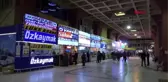 Adana'da üniversiteliler, otogara akın etti