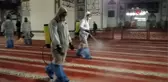 Bursa'da Ulucami ve türbelerde virüs temizliği