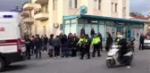 Motosiklet yayaya çarptı: 2 yaralı