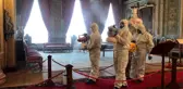 Beylerbeyi Sarayı'nda korona virüs önlemi
