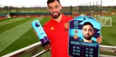 Premier Lig'de şubat ayının futbolcusu Bruno Fernandes seçildi
