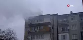 Aksaray'da 5 katlı binada baca yangını